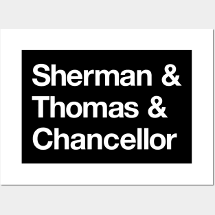Sherman & Thomas & Chancellor Posters and Art